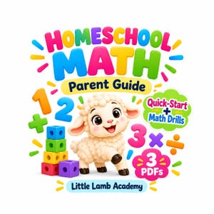 Homeschool Math Parent Guide | Math Map Christian Classical Education Companion (PDF Download)