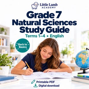 Studiehandledning för naturvetenskap för årskurs 7 | Sydafrikanska gymnasiet (PDF)