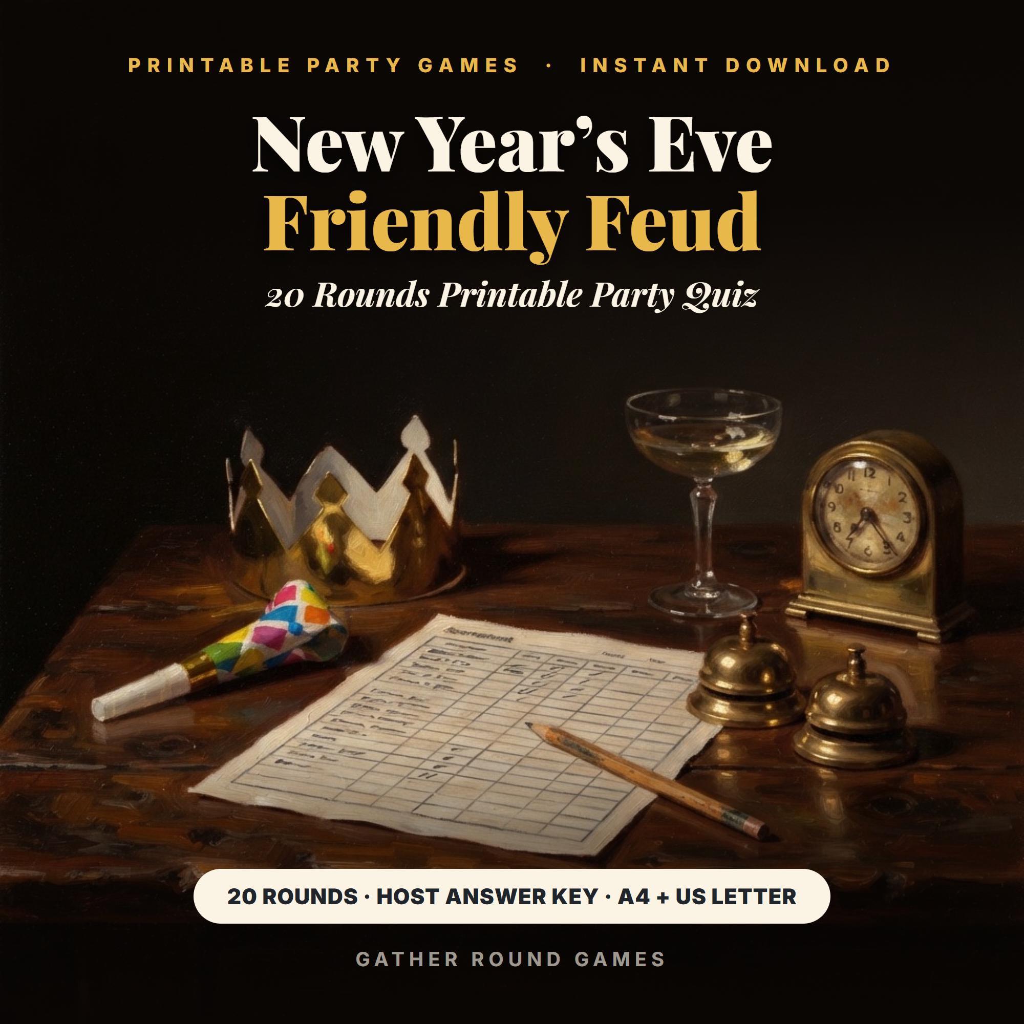 New Year Eve Friendly Feud Game
