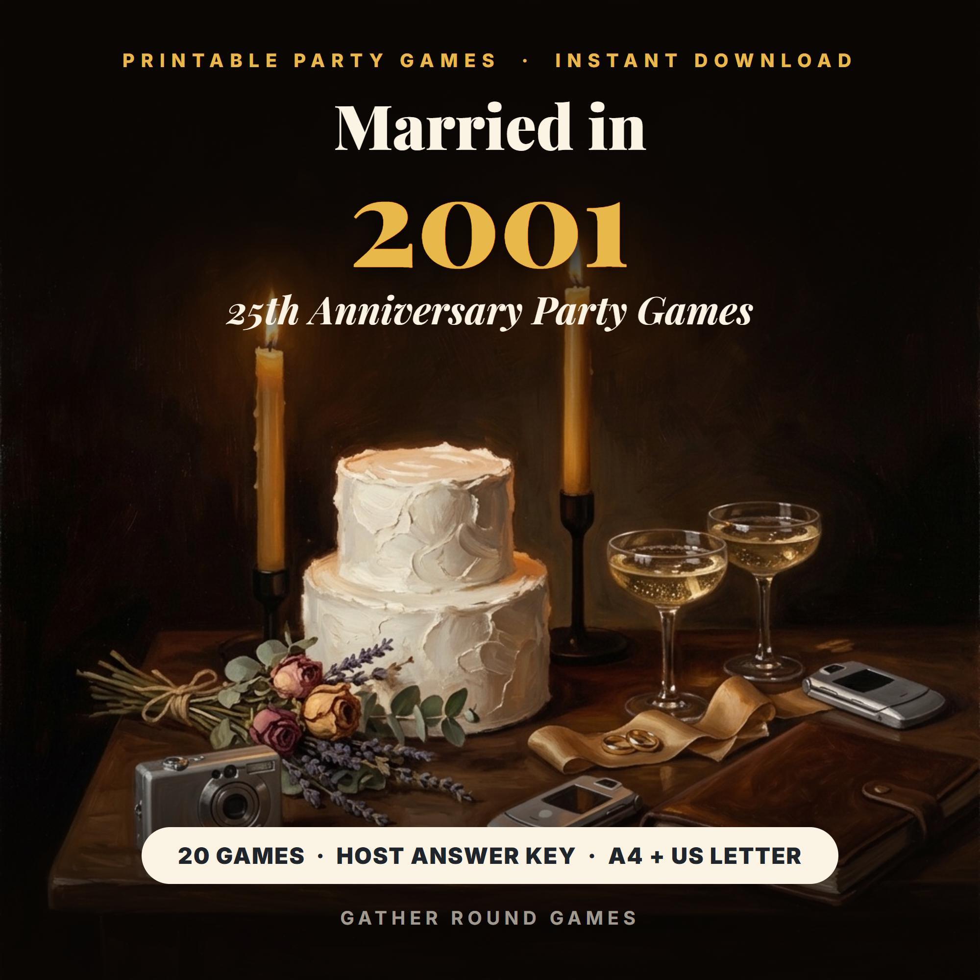 25th Anniversary Party Games