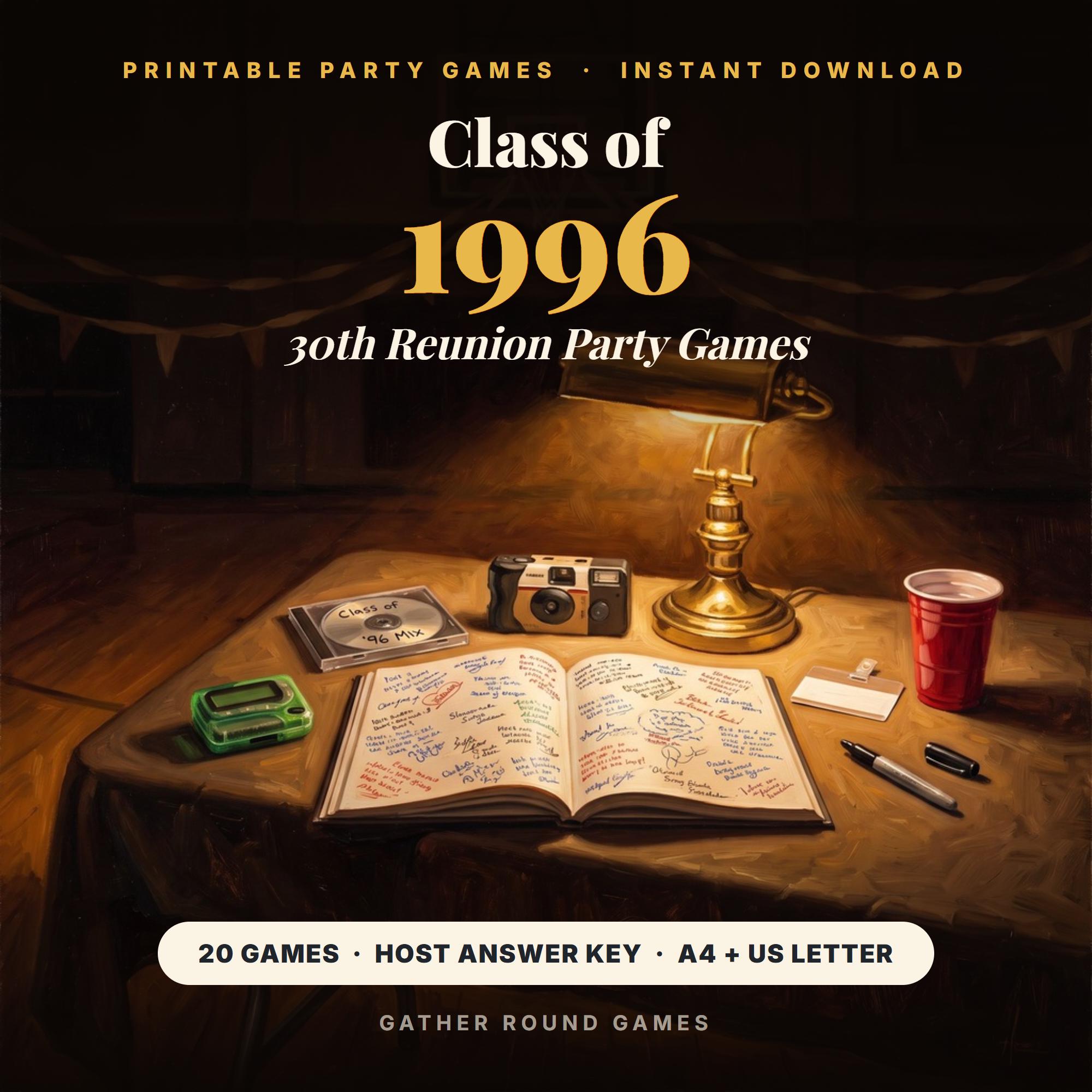 Class of 1996 Reunion Games