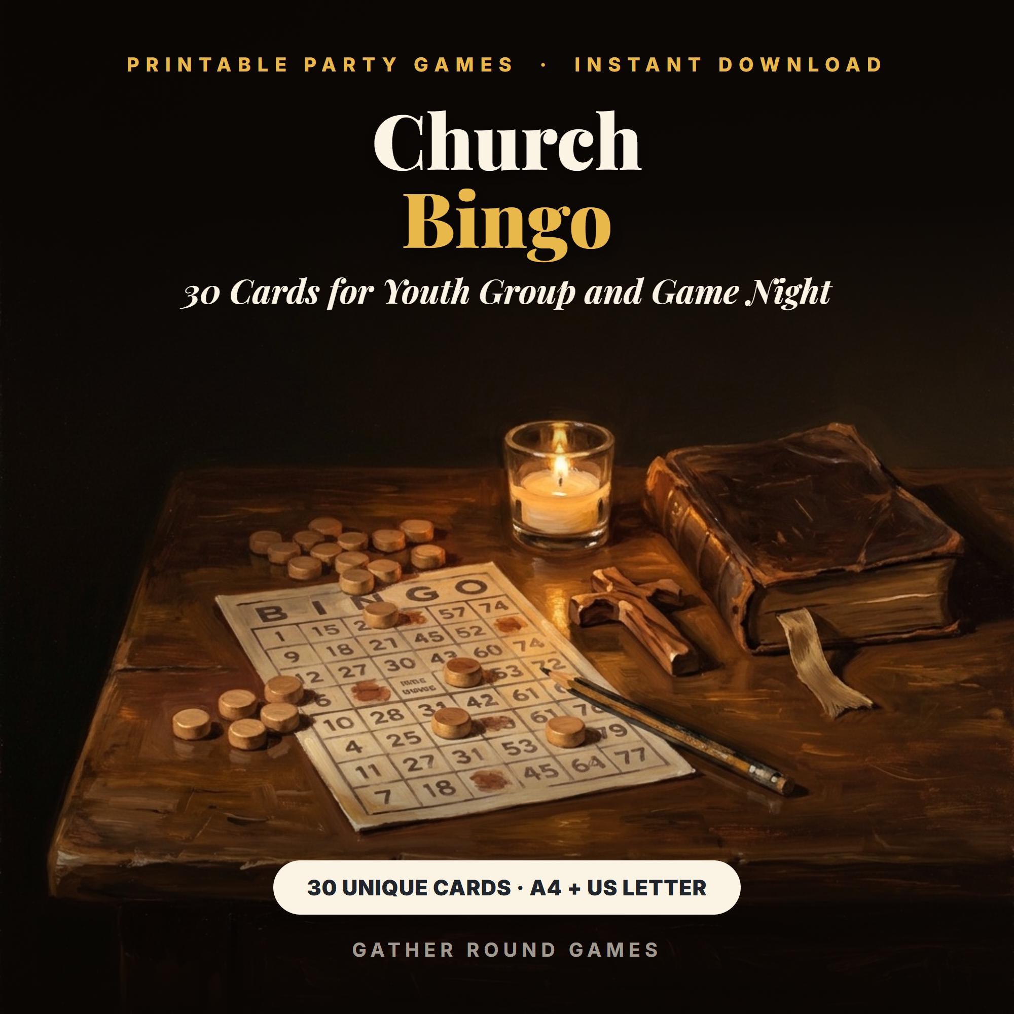 Church Bingo Printable