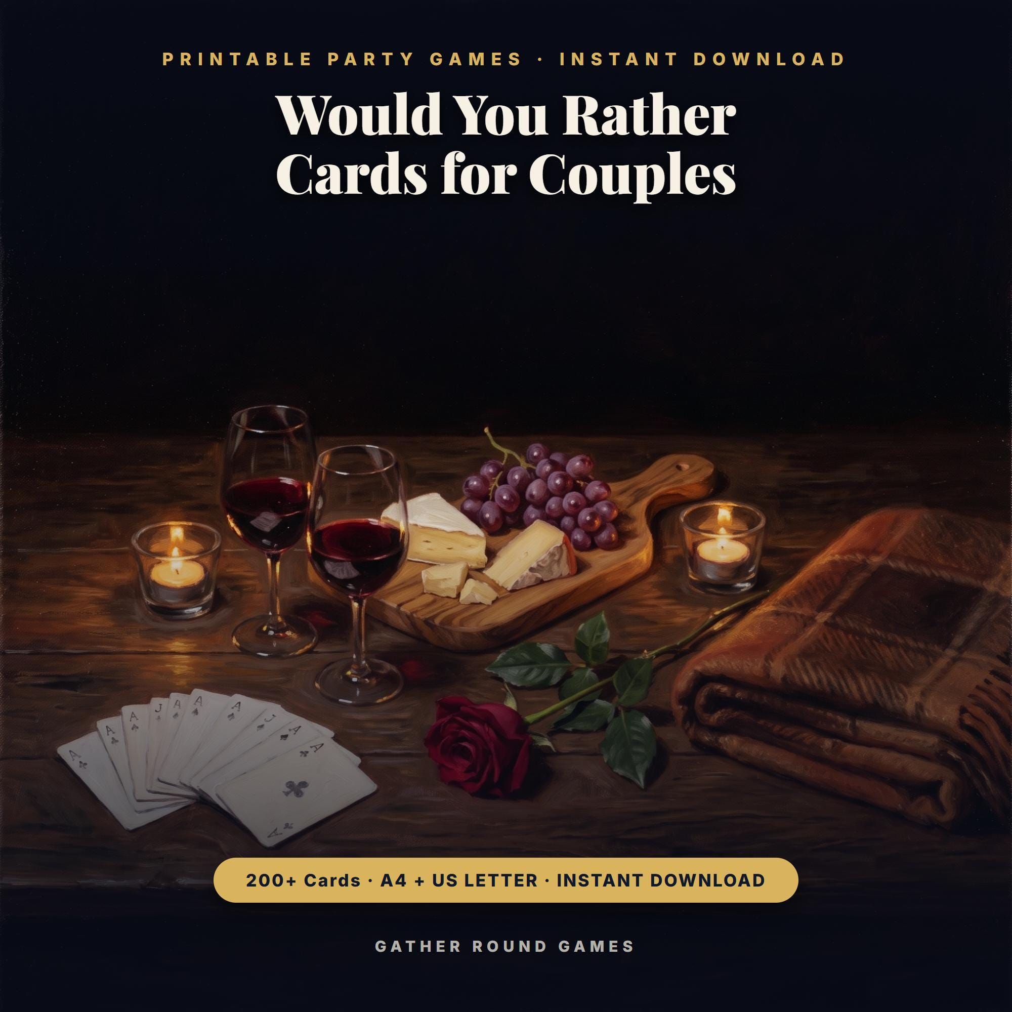 Would You Rather Cards for Couples