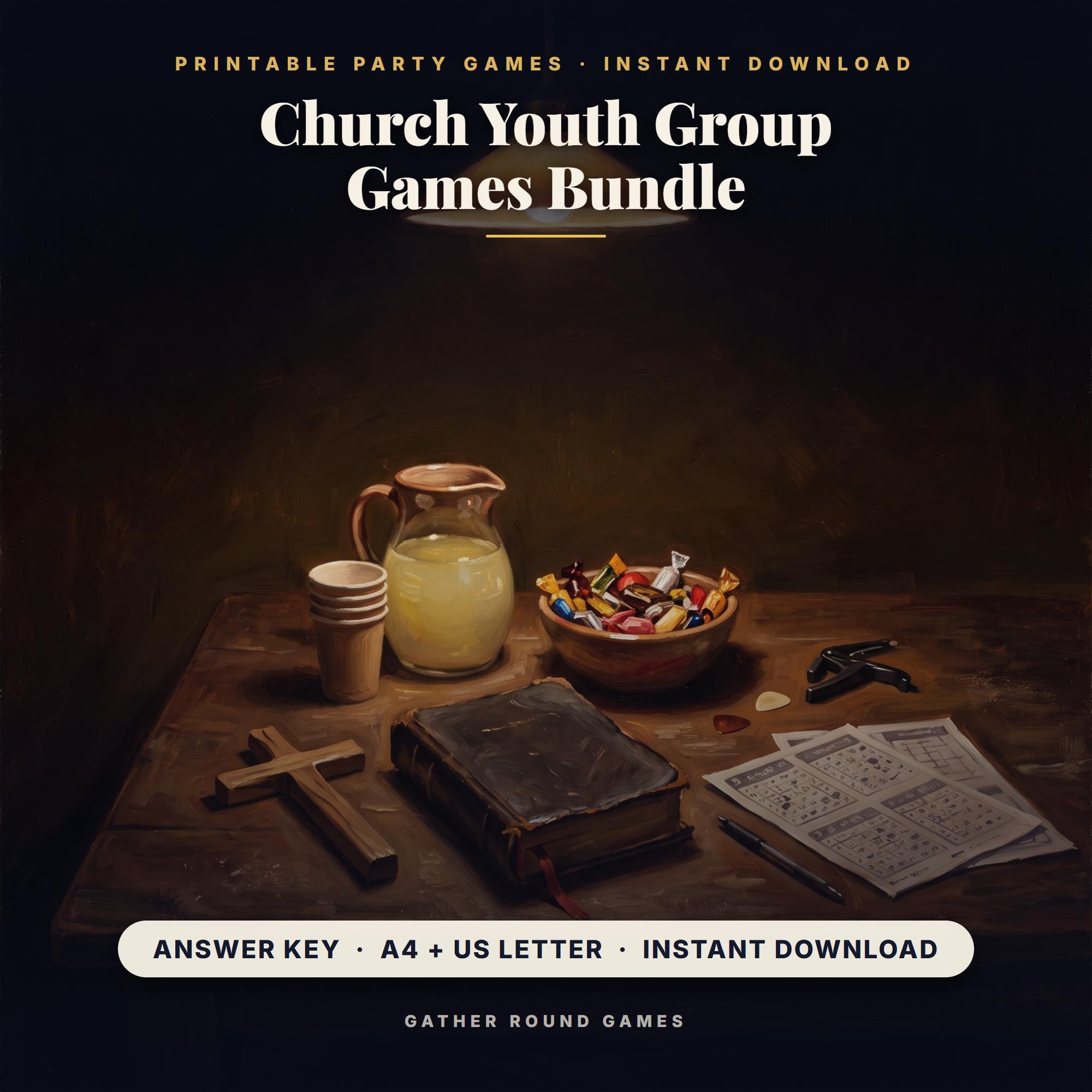 Church Youth Group Games Bundle