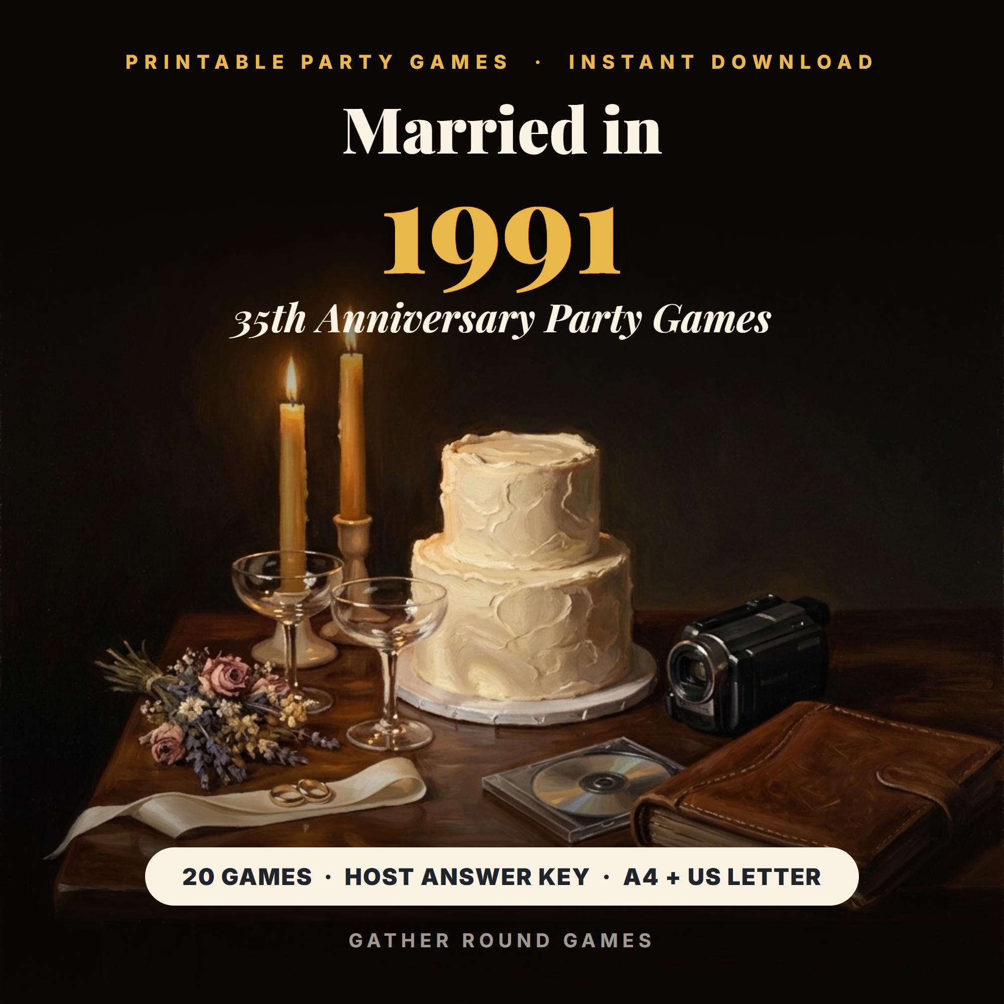35th Anniversary Party Games