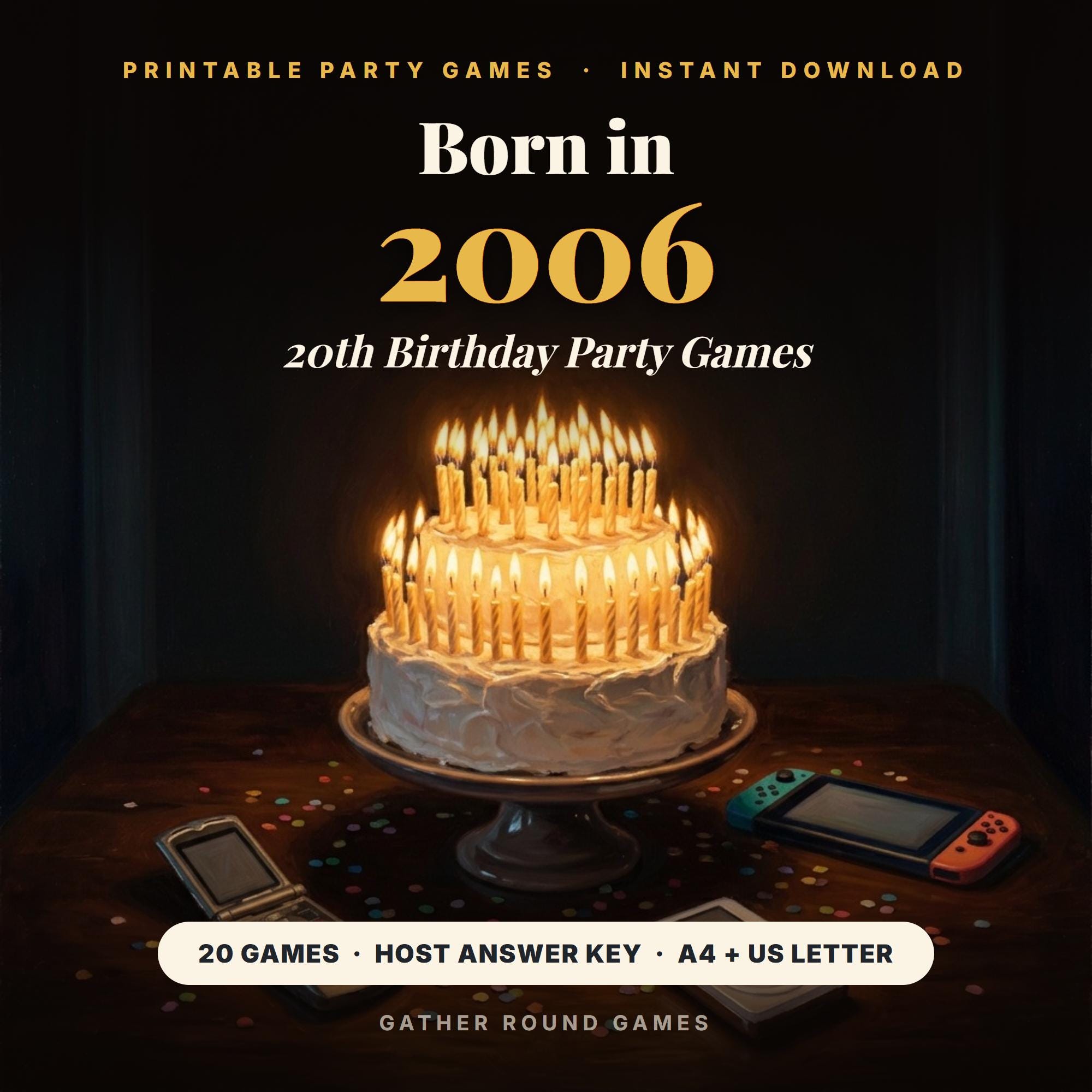 20th Birthday Party Games