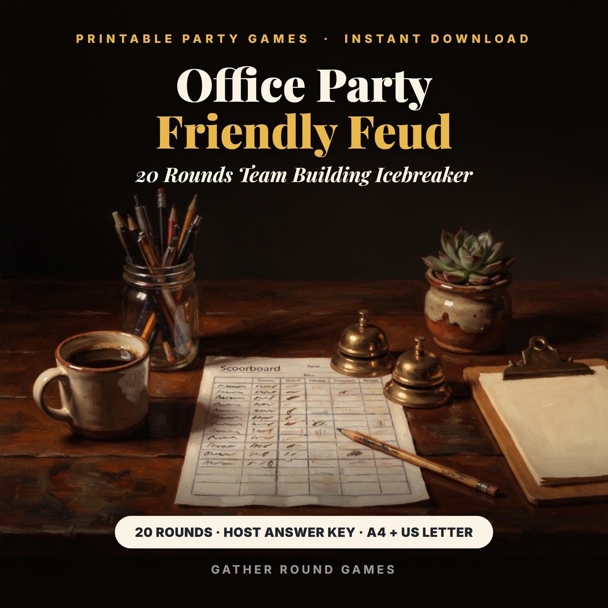 Office Party Feud Game