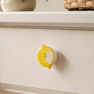 Ceramic Cabinet Knobs, Bunny, Butterfly, Bus, Apple, Lemon Drawer Pulls