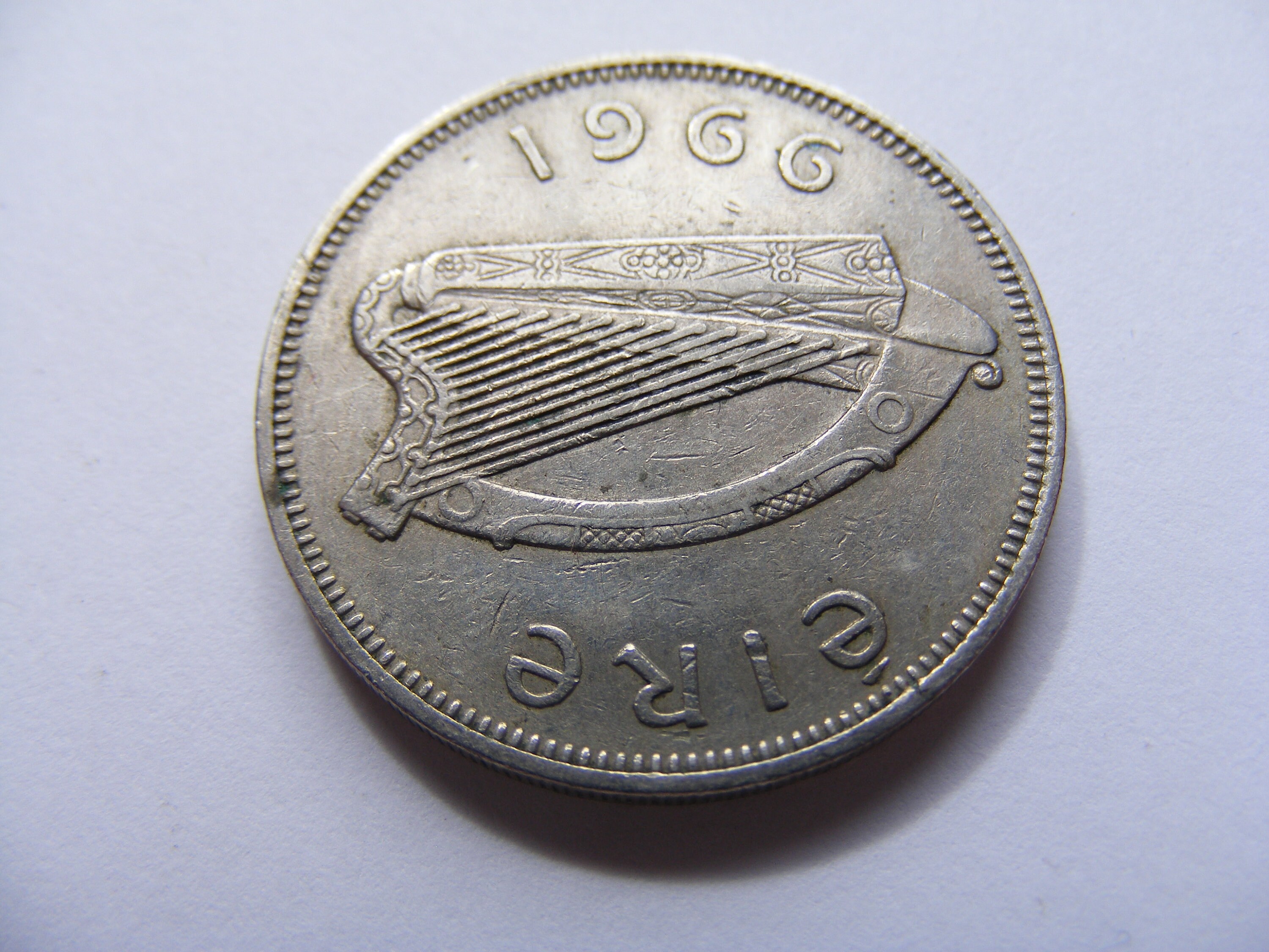1966 Irish Two Shilling Florin Coin Old Ireland 2s Etsy