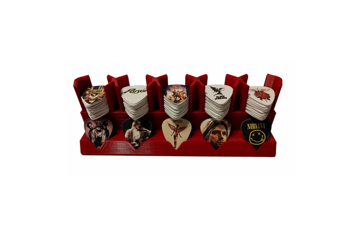 3D Printed Guitar Pick Holder/display Etsy