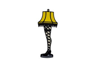 3D printed A Christmas Story-Inspired Leg Lamp Ornament “It’s a Major Award!”