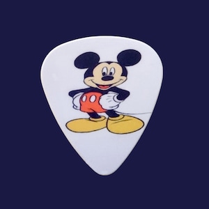3 Mickey Mouse Single Sided Picture Guitar Pick