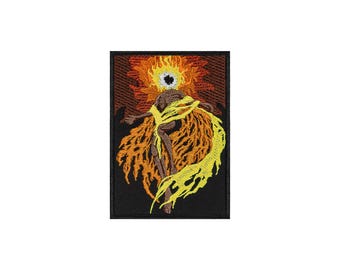 Elden Ring Midra-patch, Lord of Frenzied Flame geborduurde patch, Elden Ring Shadow of the Erdtree-borduurwerk, ER Frenzied Flame Gift
