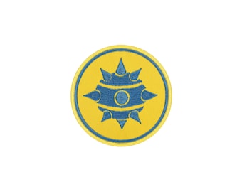 Team Fortress 2 Blue Demoman Patch | Team BLU Demoman Cosplay Patch | Team Fortress Cosplay Prop | TF2 Gaming Embroidery Gift