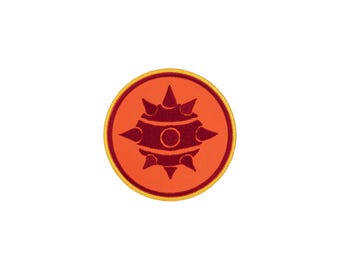 Team Fortress 2 Red Demoman Patch | Team RED Demoman Cosplay Patch | Team Fortress Cosplay Prop | TF2 Gaming Embroidery Gift