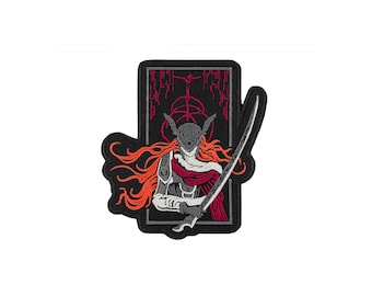 Elden Ring Malenia Patch, Goddess of Rot Embroidered Patch, Elden Ring Embroidery, Malenia Blade of Miquella Patch Gift