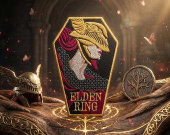 Patch Malenia, mesje van miquella | Patch Goddess of Rot Malenia | Elden ring geborduurde patch | Elden Ring Malenia-cadeaupatch