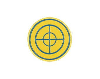 Team Fortress 2 Blue Sniper Patch | Team Fortress Cosplay Embroidery | Team Blu Sniper Patch | TF2 Cosplay Prop | Team Fortress Gift