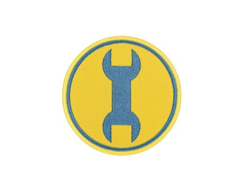 Team Fortress 2 Blue Engineer Patch | Team Fortress Game Embroidery | Team Blu Engineer Patch | TF2 Engi Cosplay Prop | Team Fortress Gift