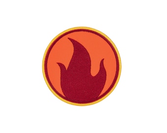 Team Fortress Pyro Red Patch | Team Red Pyro Patch | TF2 Cosplay Costume Patch | Team Fortress 2 Pyro Cosplay Prop | TF2 Team Red Medic Gift