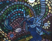 Shakti-Glas auf Glasmosaik