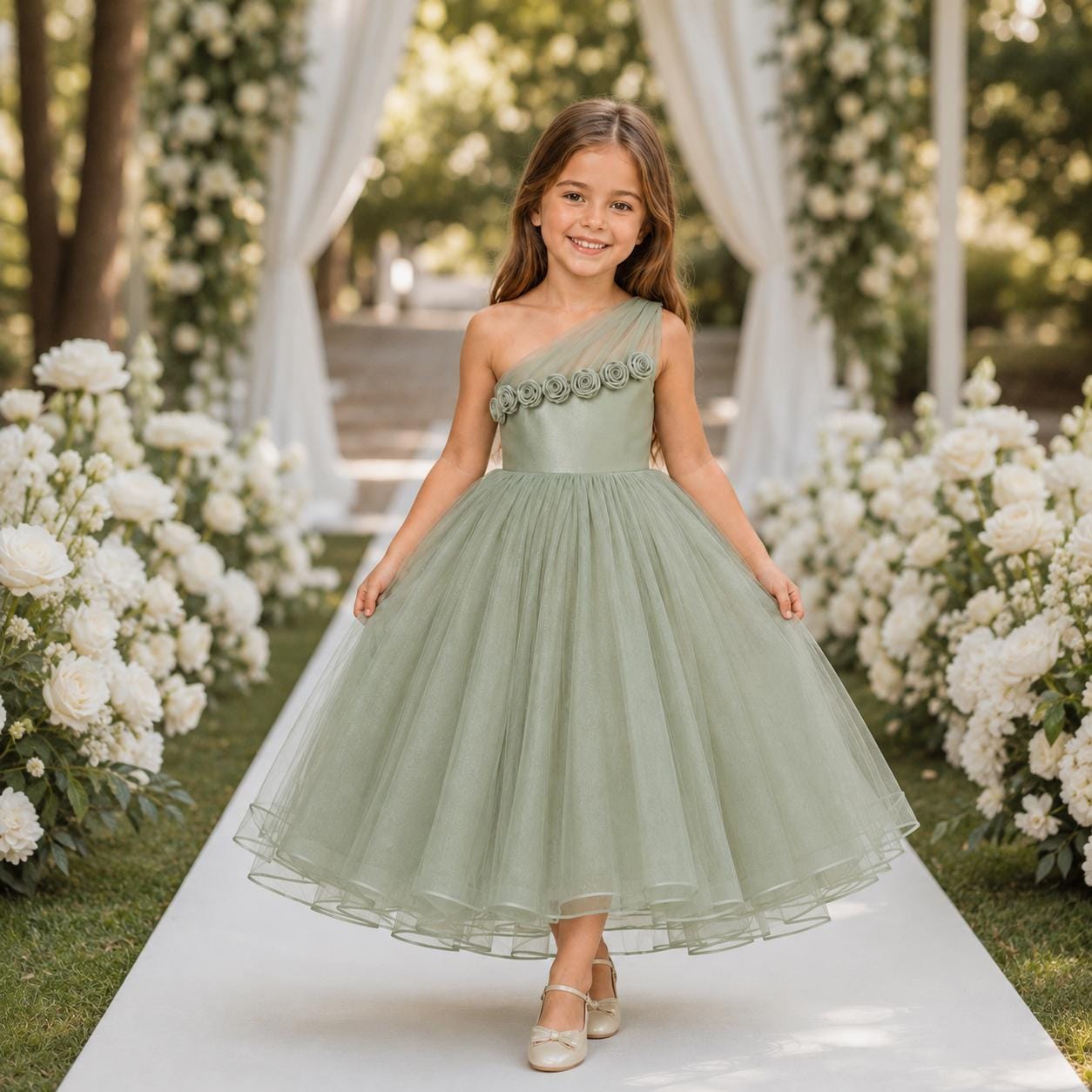 Green Birthday Dress