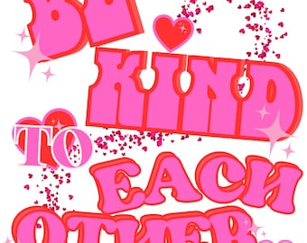 Siate gentili gli uni con gli altri - Decorazione murale tipografica