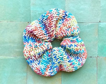 Recycled Sweater Scrunchy