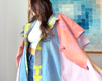 UPcycled Fabrics Whimsical Duster Jacket Dress