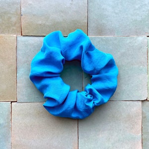 Set of Two ReClaimed Silk Scrunchies image 4