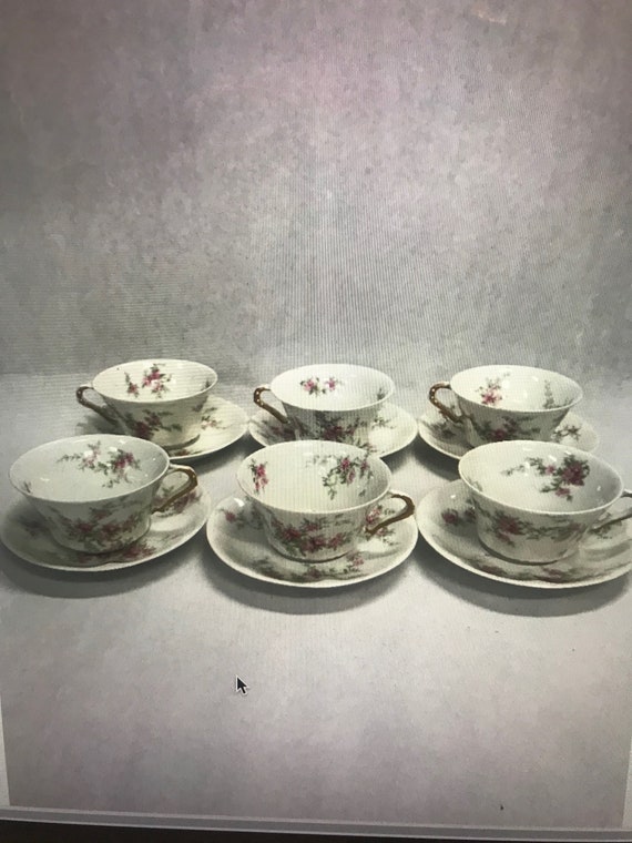 Theodore Haviland Limoges France~8/" Salad//Dessert Plate ~Vintage Apple Blossom