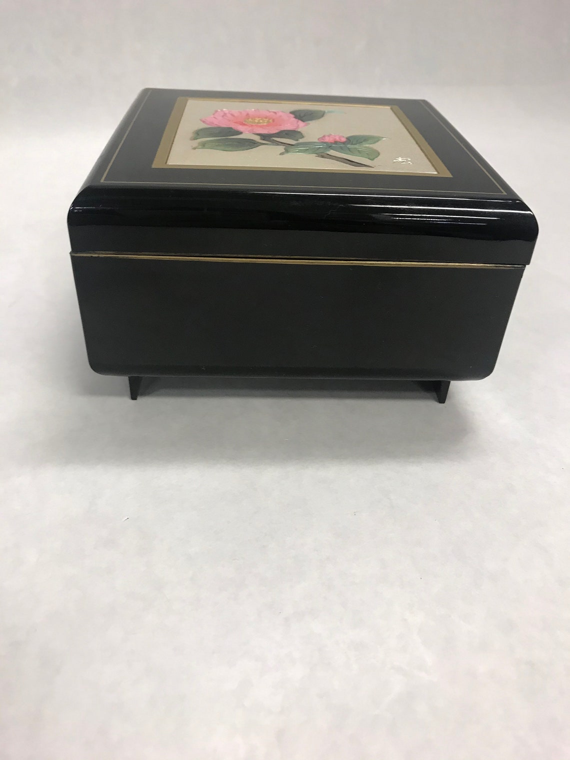 Vintage San Francisco Music Box Co 1997 THE ROSE Jewelry 1997 Etsy