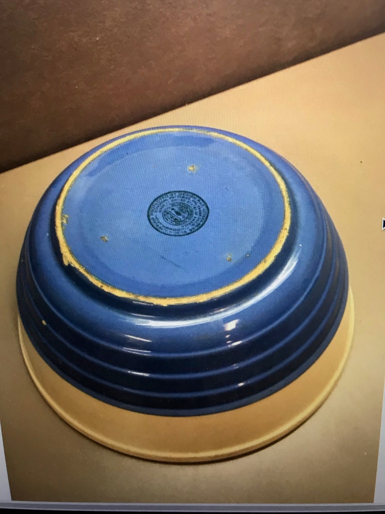 VINTAGE Universal Pottery Cambridge Serving Vegetable Bowl Etsy Israel