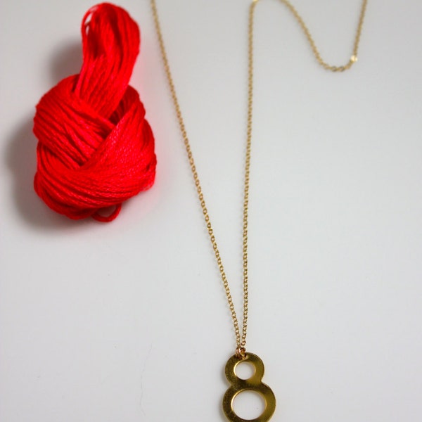 Collier Bulle avec chaine en 14k Gold Filled