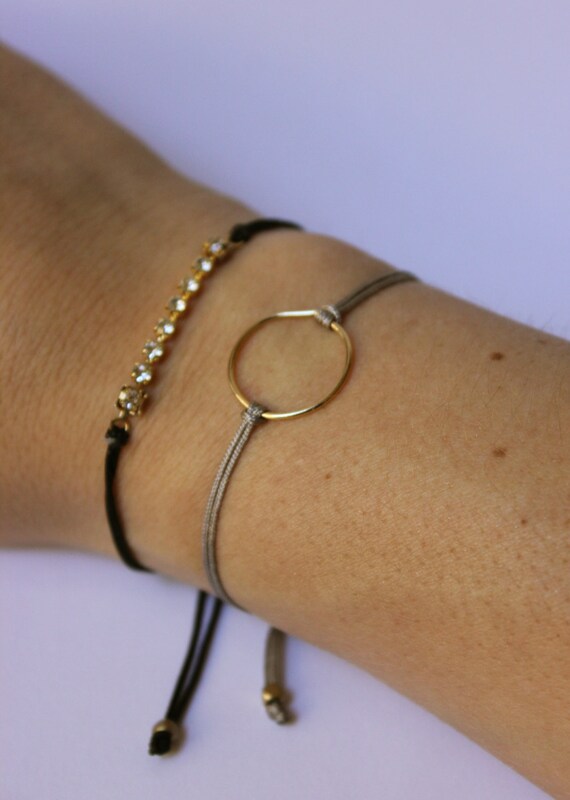 Karma Bracelet/thread Bracelet/gold 