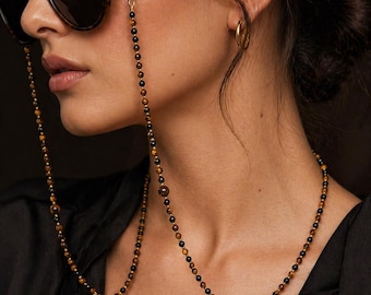 希少✨ Celine Triomphe eyeglass chain CELINE Vintage Triomphe Logo Charm Glasses Chain - Etsy Australia