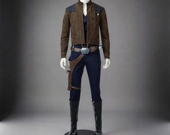 Mandalorian-Inspired Costume Men, Star Wars Cosplay Outfit, Space Cowboy Jacket Set