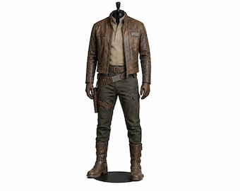 Cassian Andor Inspired Rogue Rebel Costume Star Wars Andor Cosplay Set