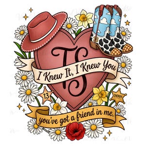 I Knew It I Knew You PNG, Toy Story 5 Shirt, Woody and Buzz Family Matching Design image 5
