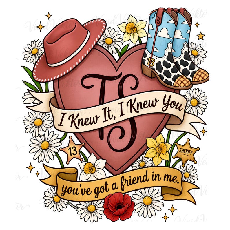 I Knew It I Knew You PNG, Toy Story 5 Shirt, Woody and Buzz Family Matching Design image 5