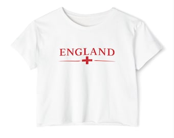 England-Trikot 2026, Fan-T-Shirt für England-Fußballer, St.-Georgs-Kreuz-T-Shirt