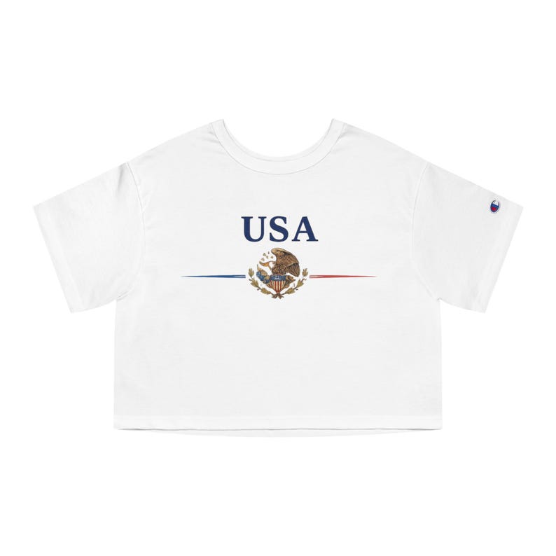 USA-Fußball-Fan-Shirt, USMNT Houston 2026 T-Shirt, Geschenkidee für American Football, Rot-Weiß-Blaues Fußball-Sommer-T-Shirt Bild 1