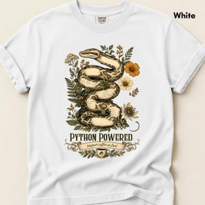 Python Developer Shirt, Comfort Colors 1717, Programmer Tee, Coding Gift