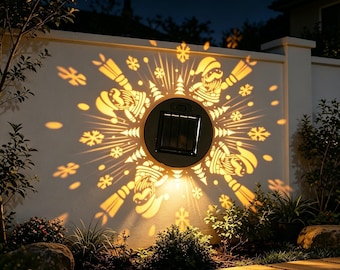 Solar Christmas Eagle Pattern Light,Outdoor Yard Lamp,Waterproof Garden Light,Holiday Decor Lamp,Patio Landscape Lighting