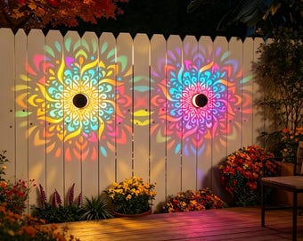 Solar Cutout Garden Light, Butterfly LED Outdoor Wall Light, Waterproof Patio Decorative Lamp, Solar Fence Light, Gardening Gift