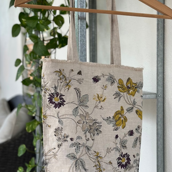 Linen Tote Bag