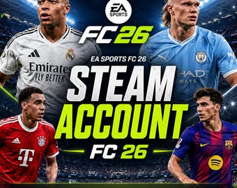 PC-game FC 26 | Steam-account | Offlinemodus | PC-voetbalspel | Snelle levering