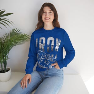 Ironman Graphic T-Shirt & Sweatshirt (Vintage Engine Print) image 12