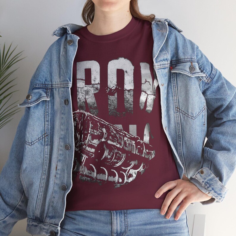 Ironman Graphic T-Shirt & Sweatshirt (Vintage Engine Print) image 3