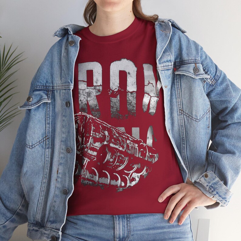 Ironman Graphic T-Shirt & Sweatshirt (Vintage Engine Print) image 6
